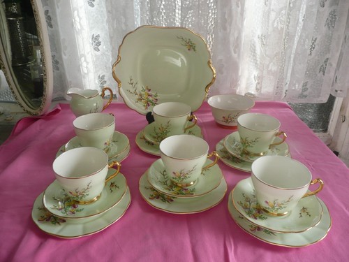 Piece bone china - bone, teaset