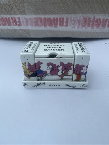 Rare wade natwest piggy cruet - wade,