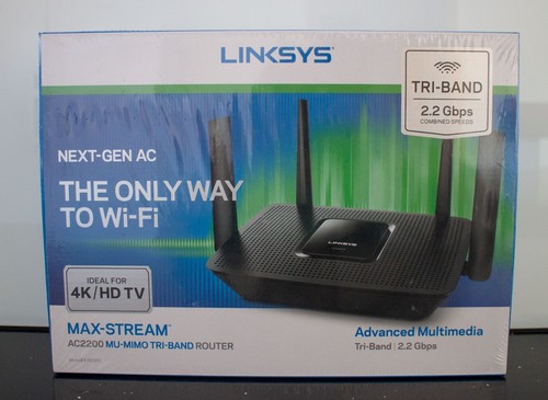 Linksys tri band max stream - band, ac