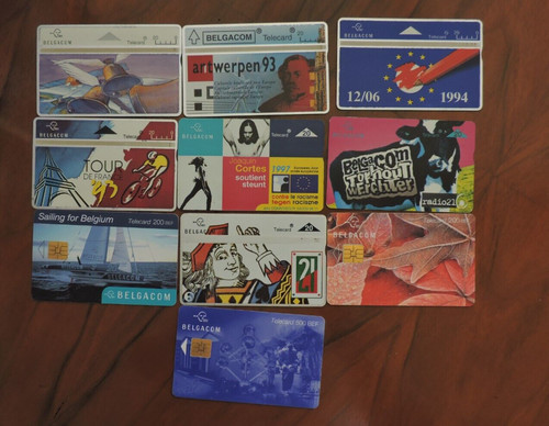 Used phonecards from - ,
