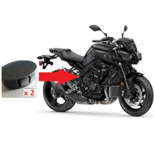 Plastic Frame Plug Caps x 2 for Yamaha MT10 (Fits Gen 1 & Gen 2)