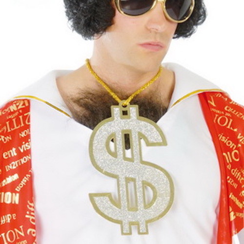 Gold dollar pimp - gold,