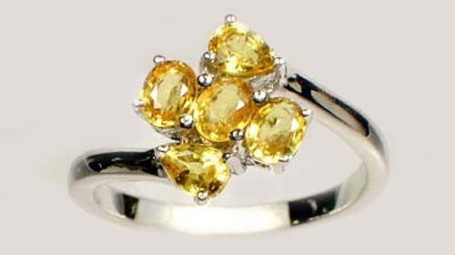 Sapphire ring antique 19thc - sapphire,