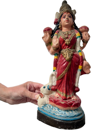 Lakshmi terracotta statue - lakshmi,