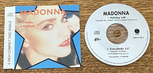 Madonna holiday everybody - /,
