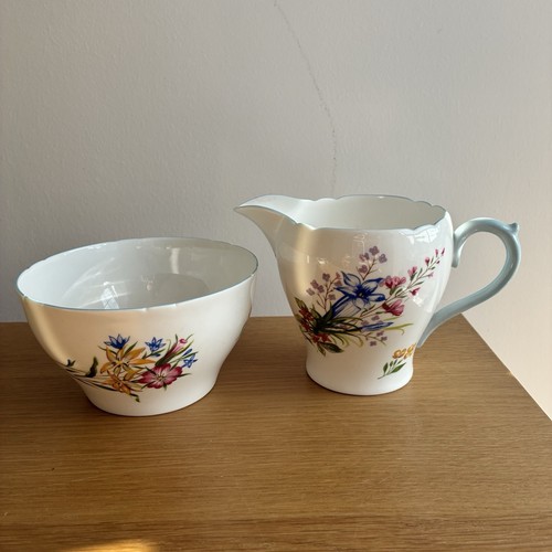 Shelley wild flowers milk - milk, jug