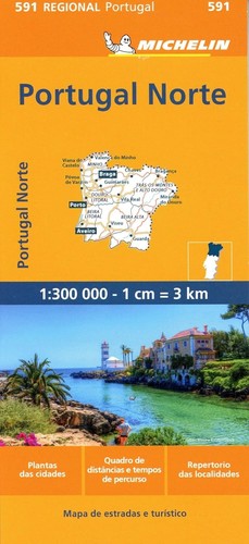 Portugal norte michelin - norte,