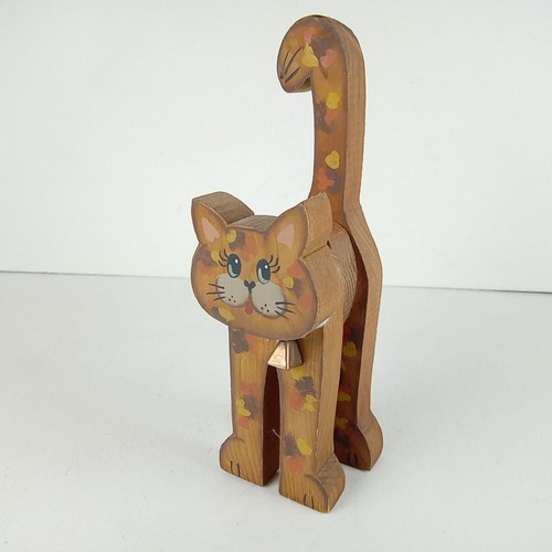 Vintage hand painted wooden - vintage,