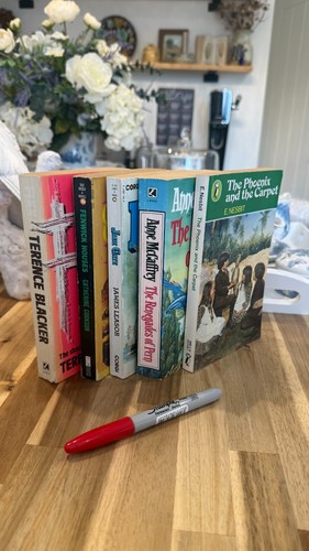 Vintage paperback bundle - x6,