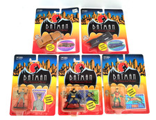 ERTL Batman The Animated Series Diecast Vehicles And Figures Job Lot of 5 1993