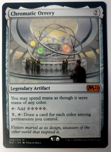 Chromatic orrery mtg m21 - orrery,