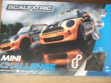 MINI CHALLENGE SCALEXTRIC SET.