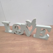 Decorative Wooden "LOVE" Sign