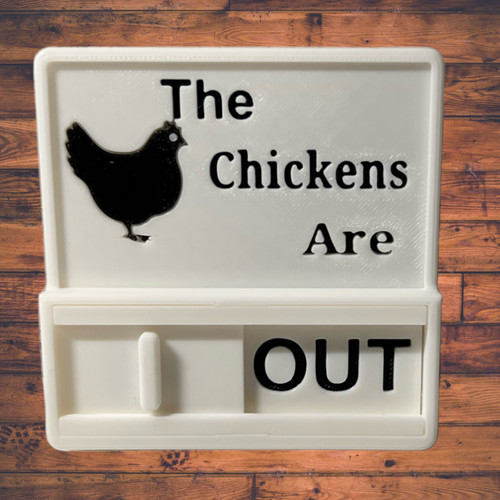 Chicken farm outside inside - chicken,