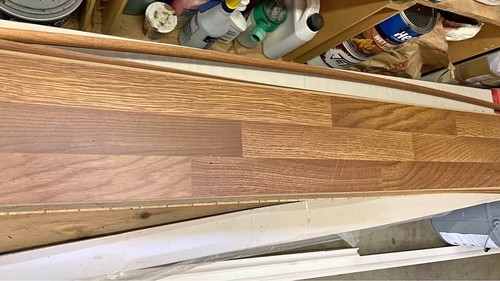 Oak wood panel flooring - panel, boards