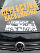 3 X REFLECTIVE - SECURITY