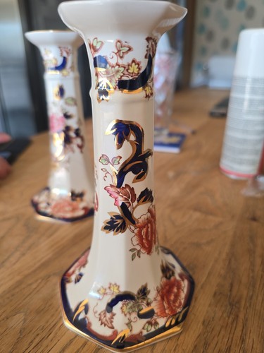 Pair mason ironstone blue - mason's,