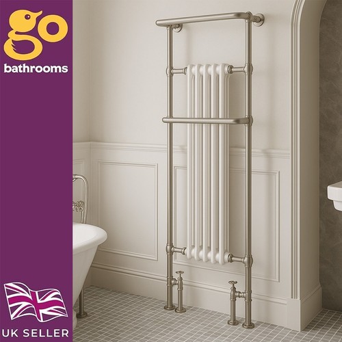 Bathroom tall nickel heated - tall,