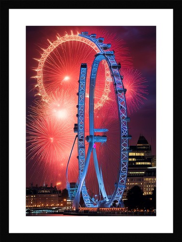 Epic london skyline framed - skyline,
