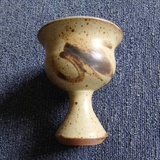 Llanarth Hand Thrown Stoneware Pottery Flagon  with Unique Contemporary Design 