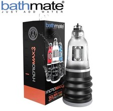 Penis Pump Bathmate Hydromax 3 Penis Enlarger Erect Penis Size Up to 3 Inches