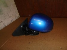 VW BEETLE 2001 N/S PASSENGER SIDE ELECTRIC WING DOOR MIRROR BLUE LW5Y 