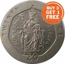 GIBRALTAR 20p TWENTY PENCE