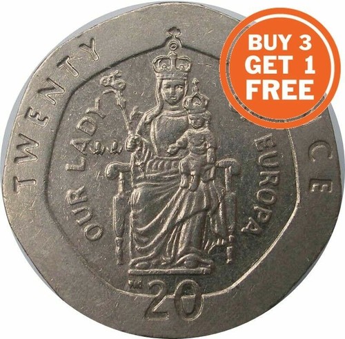 Gibraltar 20p twenty pence - gibraltar,
