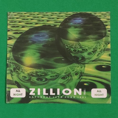 Rave flyer zillion club - flyer,