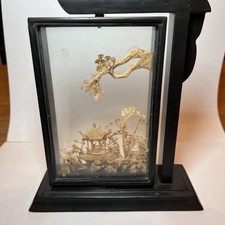 Vintage Chinese Cork Art