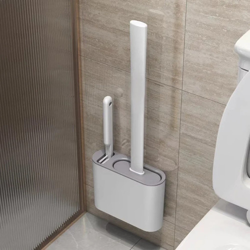 Hanging silicone toilet brush - hanging,