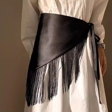 Tassels hip scarf - hip, wide