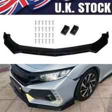 Glossy Front Bumper Lip Spoiler Splitter Body Kit For Honda Civic Accord 2000-23