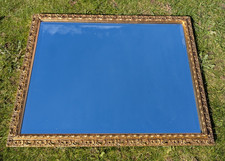Vintage Gold Ornate Wall Mirror Size 20 x 26 in