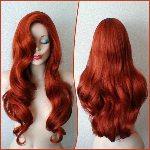 Copper red jessica rabbit - jessica, long
