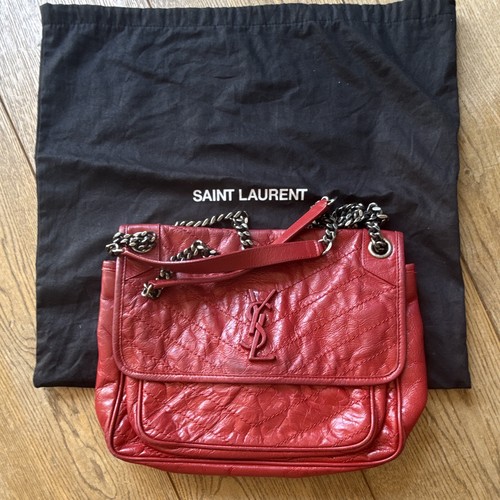 Saint laurent niki - laurent, red