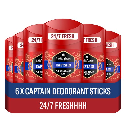 Old spice captain deodorant - old,