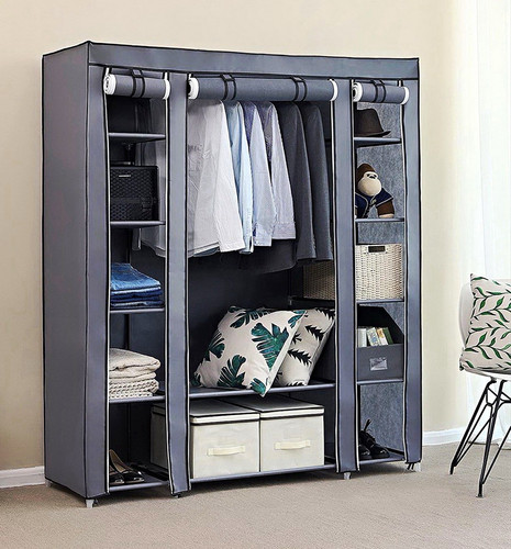 Large fabric wardrobe closet - large, |
