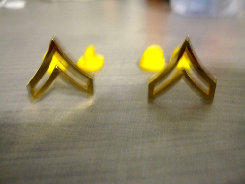 Police corporal insignia - insignia, bar
