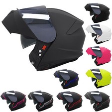 ZORAX ZOR-838 DVS Modular Motorcycle Helmets Motorbike With Smoke Outer Visor