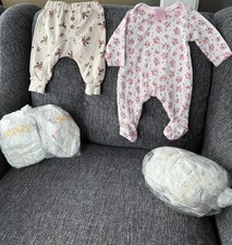 Baby Girl Bundle Of Clothes Up