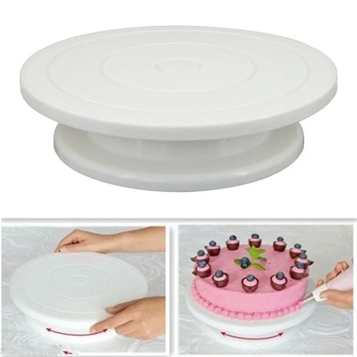 Rotating cake turntable - cake, stand