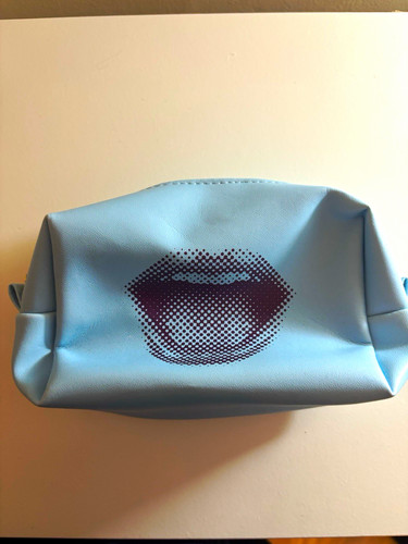 Blue make bag cosmetic - blue,