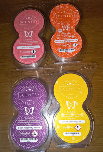 Scentsy pods new 3 packs - pods, +