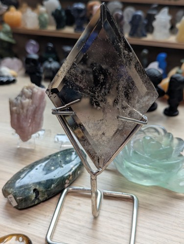 Smokey quartz crystal diamond - smokey,