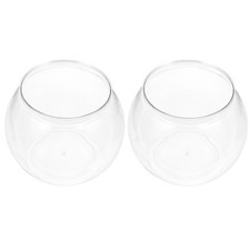 2pcs Plastic Fish Bowls