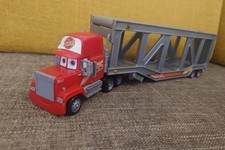 Disney Pixar Cars Mack Transporter Truck Plastic 1:55 Combine Post