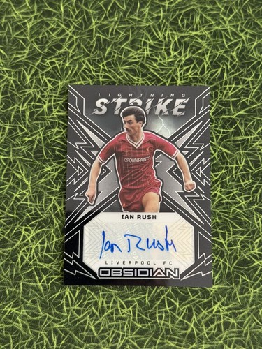 Ian rush auto 199 panini - ian,