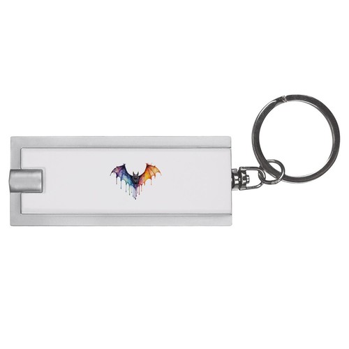 Colourful bat led - bat', keyring