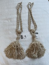 Vintage Cream Beige Tassel